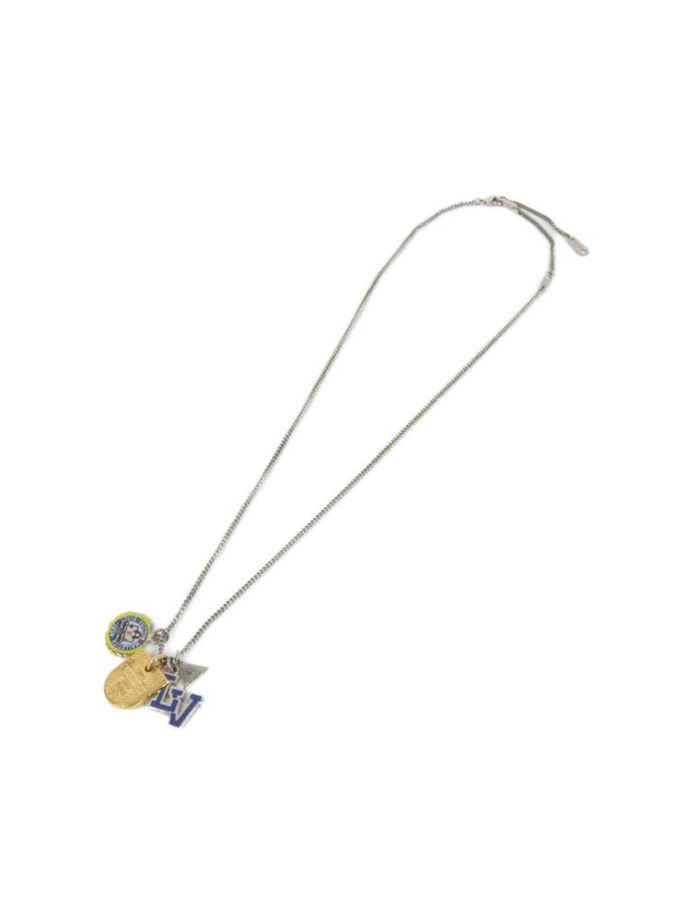 Louis Vuitton Collier Charm's LV League LV Initial Necklace - Picture 2 of 6